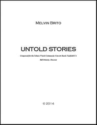 Untold Stories Concert Band sheet music cover Thumbnail